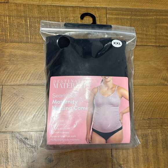 Destination Maternity Seamless Nursing Cami, Size XXL - Picture 2 of 6